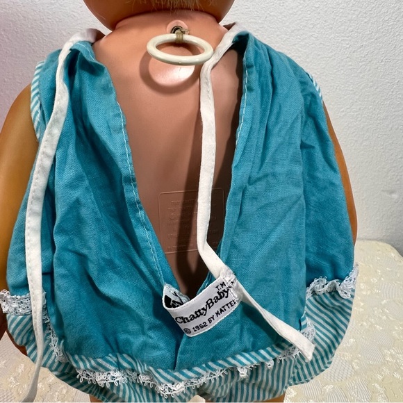 Tiny Baby Chatty Cathy With Case From Mattel 1962 Outfit & Bottle No Talk - Picture 4 of 11